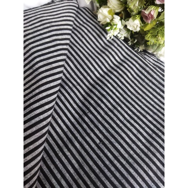 Lurik Kain Tenun Lurik ATBM/ Kain surjan/ Kain lurik untuk Baju/ Kain tenun khas klaten