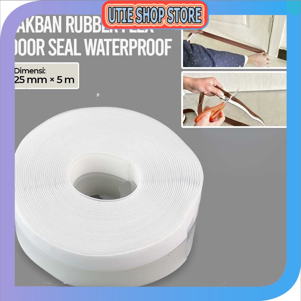 

UTIE STORE - Alloet Lakban Rubber Flex Door Seal Strip Bottom Seal Waterproof - TP39