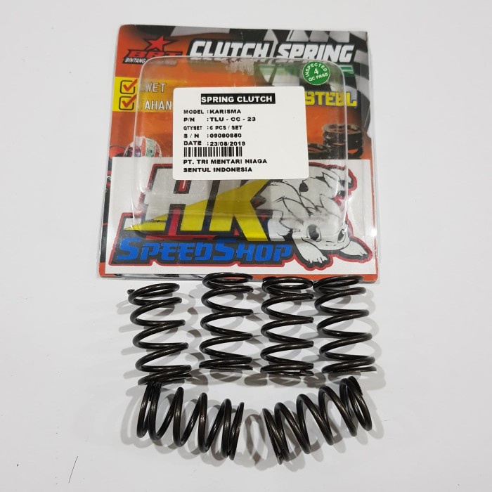 PER KOPLING RACING BRT SPRING CLUTCH BRT KARISMA KPH / SUPRA X 125 / KIRANA