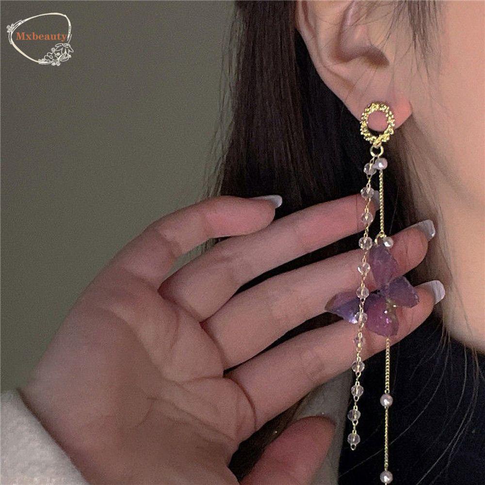 Mxbeauty Wanita Stud Earrings Peri Vintage Rantai Perhiasan Aksesoris Pesta Perhiasan Hadiah Manik-Manik Drop Earrings