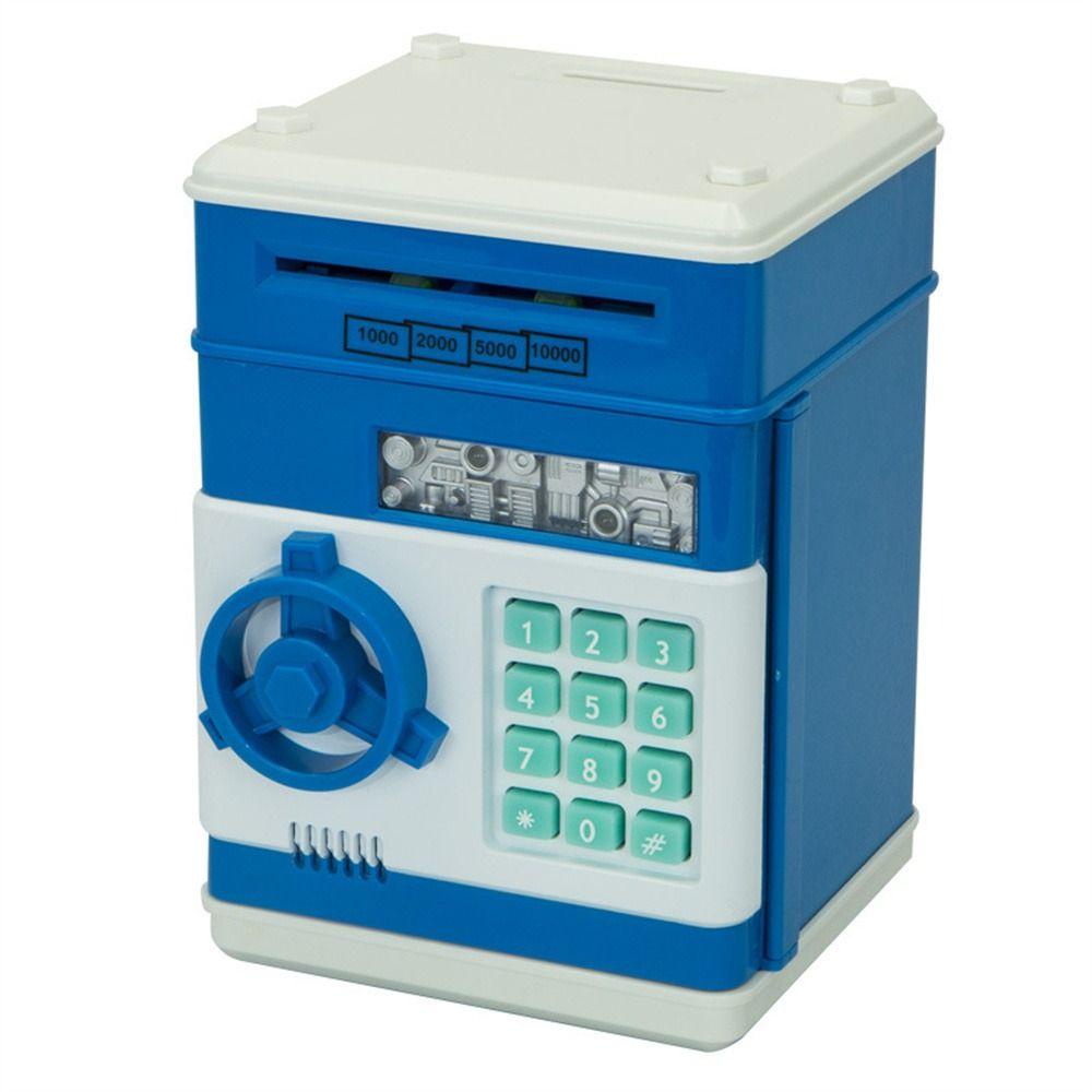 Mxbeauty Celengan Elektronik Untuk Anak Kids Gift Automatic Deposit Coin Saving Box Otomatis Safe Box ATM|Kotak Uang