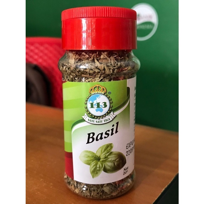 

Bumbu Basil 113/ bumbu masak/ daun basil kering 20g