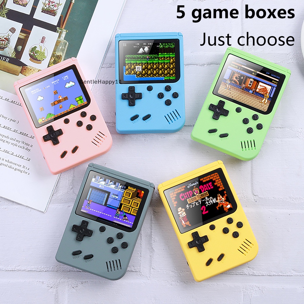 Gentlehappy Mini 500in1 Handheld Game Portable Konsol Game retro Pemutar Canggih Boy Game id