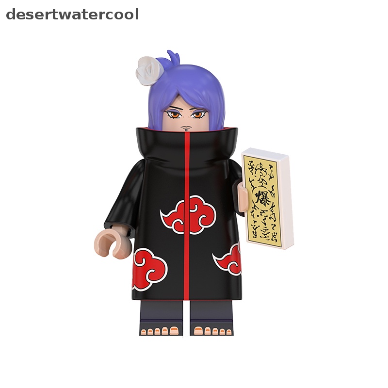 Deid 8pcs Mainan Blok Bangunan Koleksi Minifigures Naruto Comic Untuk Anak Martijn