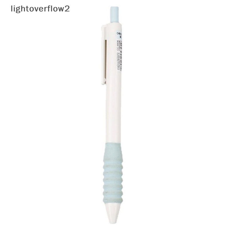 [lightoverflow2] 5pcs Pens Gel Pegang Lembut Set 0.5mm Ballpoint Tinta Warna Hitam Untuk Wrig Kantor Sekolah [ID]