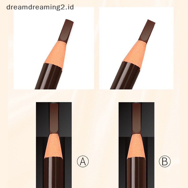 (drea) 1pc Alat Asah Pensil Alis Tahan Air Makeup Permanen//