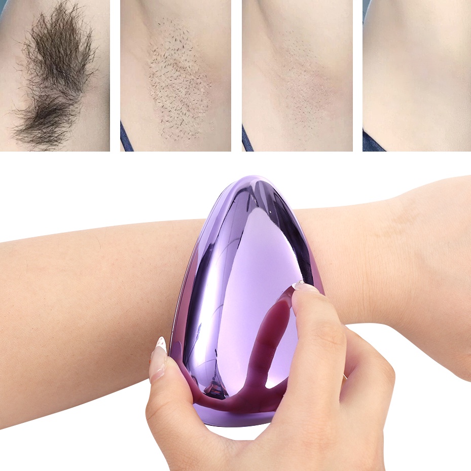 [Unggulan] 1pc Epilator Tanpa Sakit Ringan Tidak Rusak Penghilang Rambut Nano Hair Grinder Reusable Body Arms Leg Hair Removal Machine Penghilang Bulu Artefak Alat Epilasi Untuk Wanita Pria