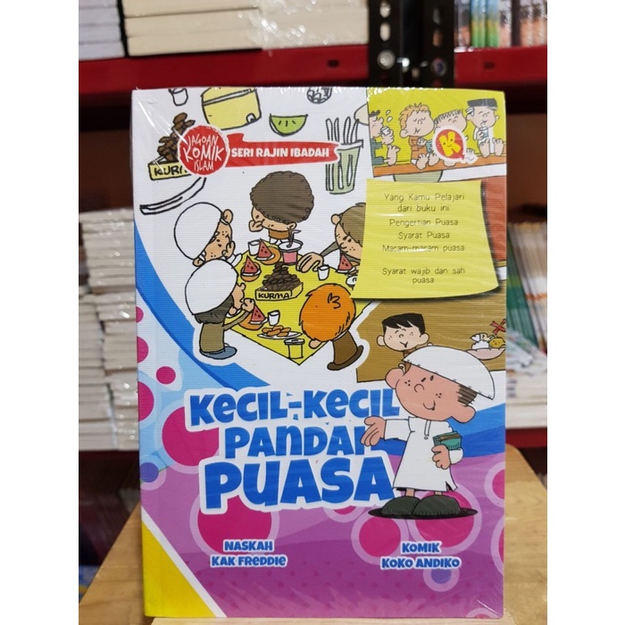 BUKU KOMIK KECIL-KECIL PANDAI PUASA