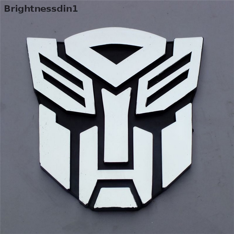 [Brightnessdin1] 3d Logo Protector Autobot Transformers Emblem Badge Graphics Decal Stiker Mobil Butik