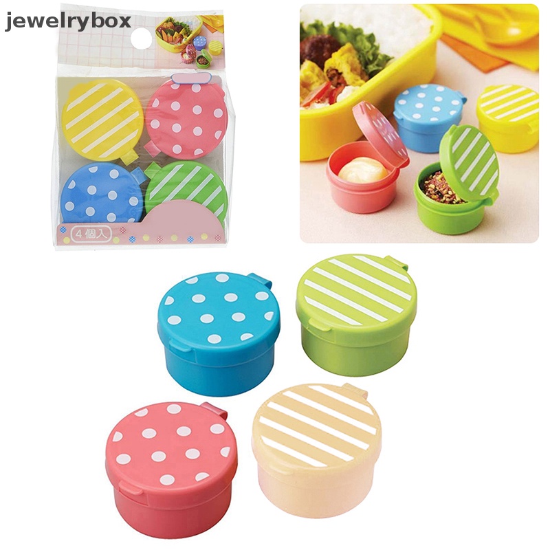 [jewelrybox] 1per3/4pcs Botol Bumbu Mini Kecap Salad Wadah Saus Botol Butik