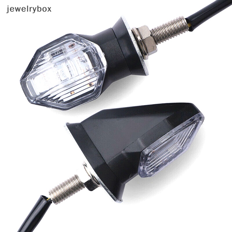 [jewelrybox] 2x Motor Universal 1LED Amber Turn Bike Indikator Sinyal Lampu Blinker Butik