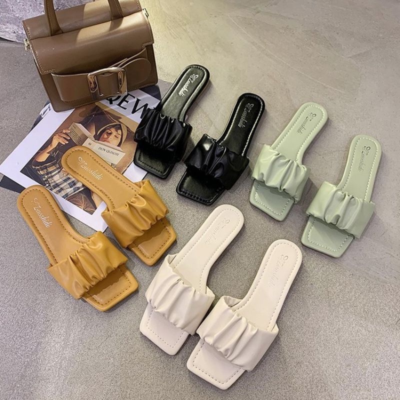 [LC] Sandal wanita Fashion Korea Sangat lembut anti licin