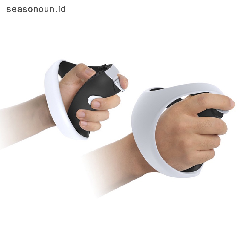 Seasonoun Silikon VR Handle Cover Gamepad Grip Kunci Pad Pelindung Case Non-slip Kompatibel Untuk Controller Ps5 Vr2.