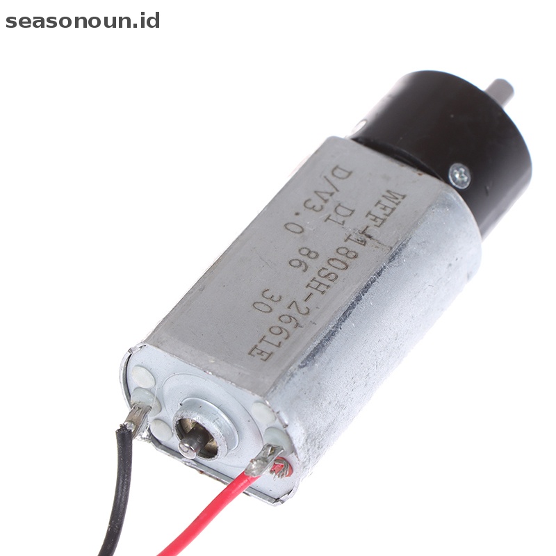 Seasonoun DC 3V Micro Motors High Speed Mute Torsi Besar180 Planetary Geared Motor.