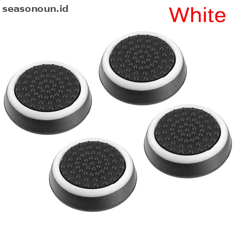 Seasonoun 4PCS Controller Aksesoris Game Thumb Stick Grip Joy Cap Untuk PS3 PS4 XBOX.