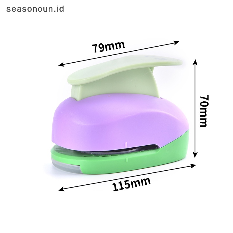 Seasonoun Scrapbook Punches Earrings Card Punch Cutter Kerajinan Belacu Pring DIY Craft.