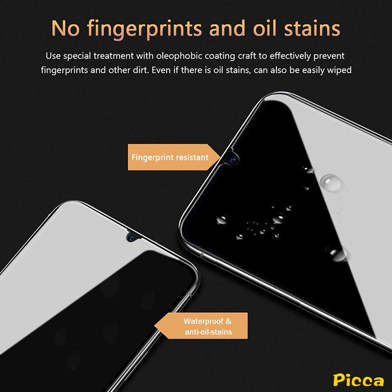 1-3pcs 9D Full Cover Tempered Glass Untuk Oppo A17 A78 A58 A57 A76 A96 A36 A58x A74 A16k A74 A95 A16k A7 A5s A12 A11k A77s A77 Reno 7 7z 8T 8 6 6z Pelindung Layar