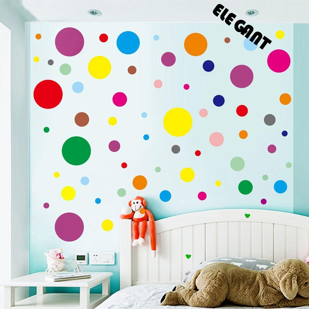 [Elegan] Stiker Dinding Removable Kartun Wall Art Ruang Tamu Nursery Anak Kamar Tidur Decals