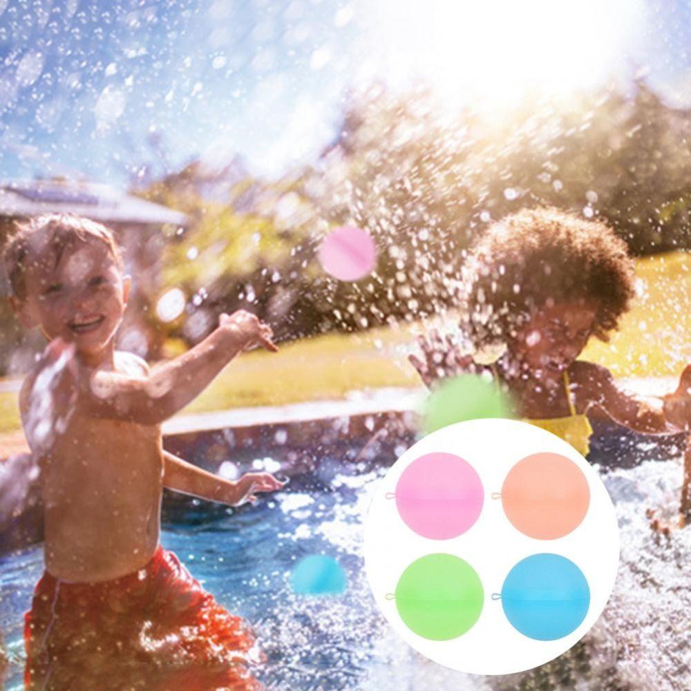 Needway   Splash Water Ball Reusable Permainan Pertarungan Air Anak-Anak Musim Panas Pesta Bom Permainan Luar Ruangan Balon Air