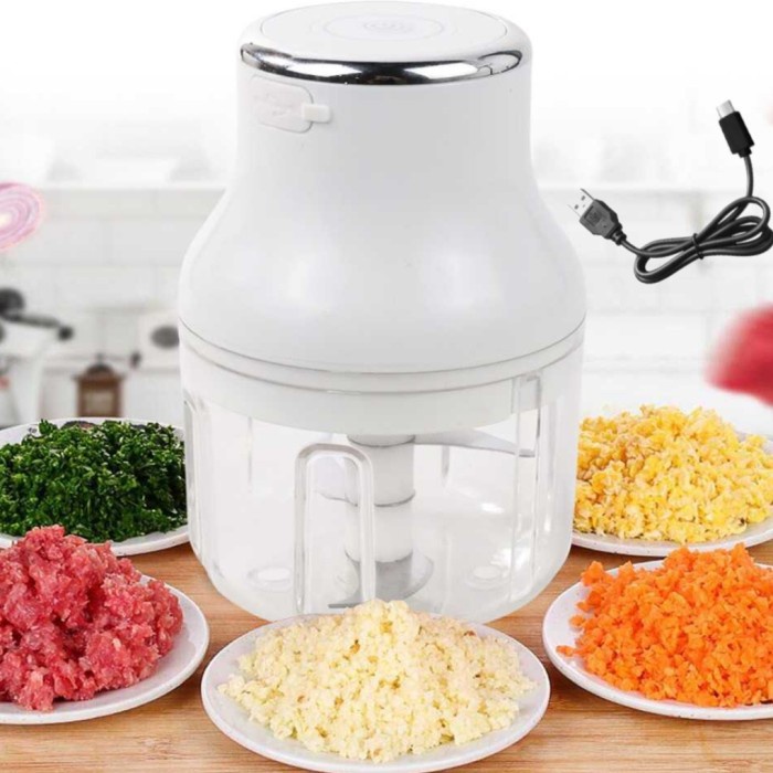 Blender Portable food Chopper Elektrik Coper Bumbu Dapur 250 ML