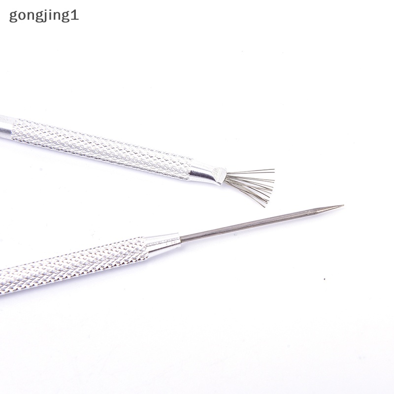 Ggg 1PCS Wire Texture &amp; Gerabah Clay Tool Modelling Alat Kuas Tekstur Tembikar ID