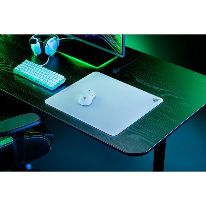 Razer Atlas Gaming Mousepad Hard Surface Tempered glass Anti-slip Base