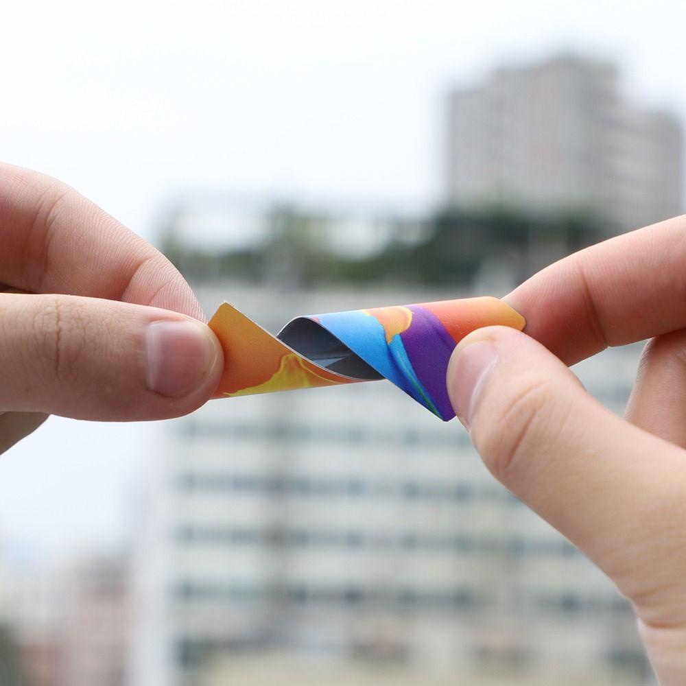 POPULAR Populer 4Pcs /Set Colorful Insert New Decals Dekorasi PET Untuk Insta360 Flow