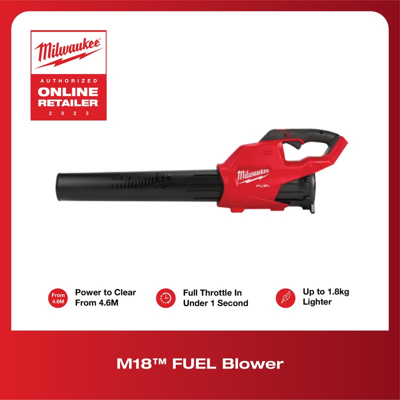Milwaukee M18 FUEL Blower - Tanpa Baterai