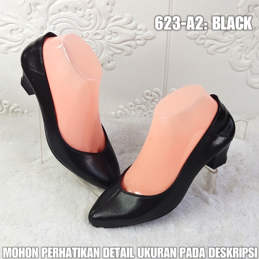 Sepatu Perempuan Terbaru 623 A2 Sepatu Pantofel Import Kekinian SPTWW