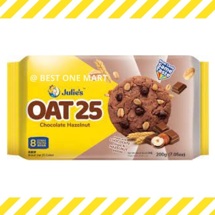 

[MS] Biskuit Julies OAT 25 Chocolate Hazelnut Coklat / Julie's OAT 25