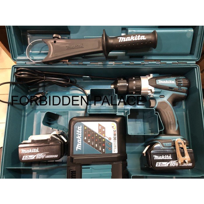 Diskon Mesin bor besi tembok makita DHP 458 RME / makita cordless DHP 458 RME HYL243