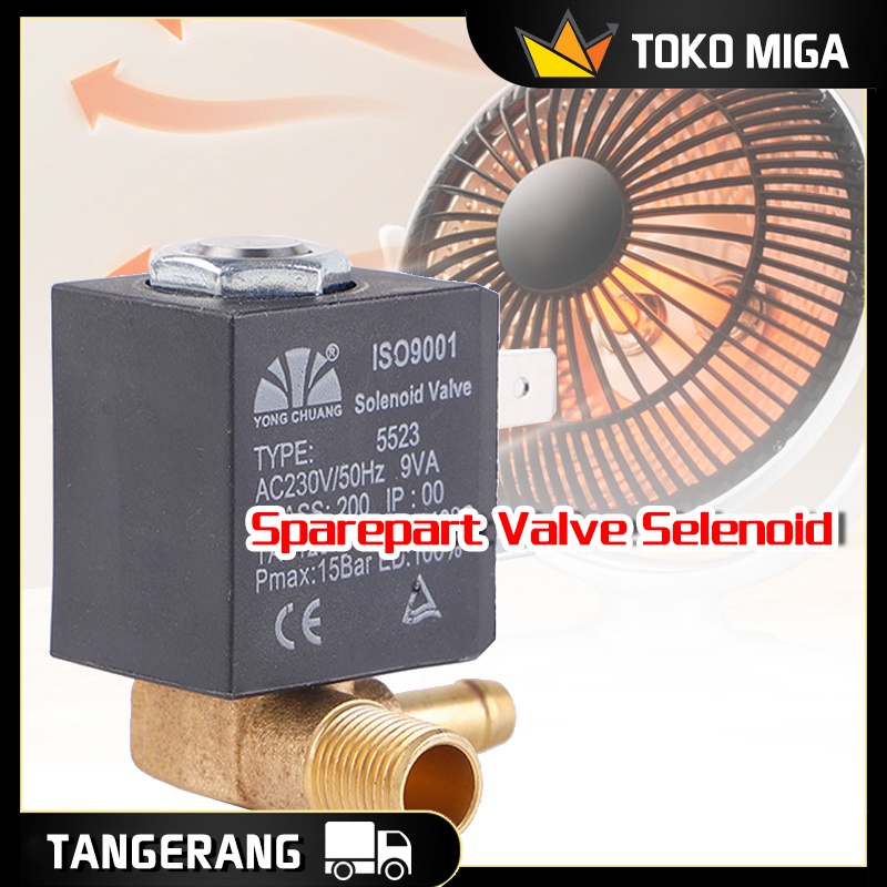 Valve Selenoid Sparepart Heater Solar Pemanas Solar Heater Kandang Ayam