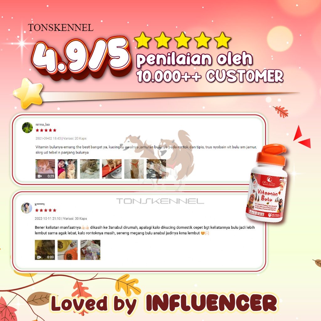 Olive Care Vitamin Kucing BULU untuk Bulu Panjang Lebat, Bulu Halus, Warna Bulu, Cegah Jamur dan Bulu Rontok