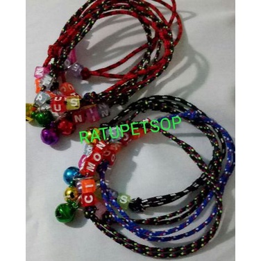 bisa rekues nama kucing nya kalung nama tali prusik