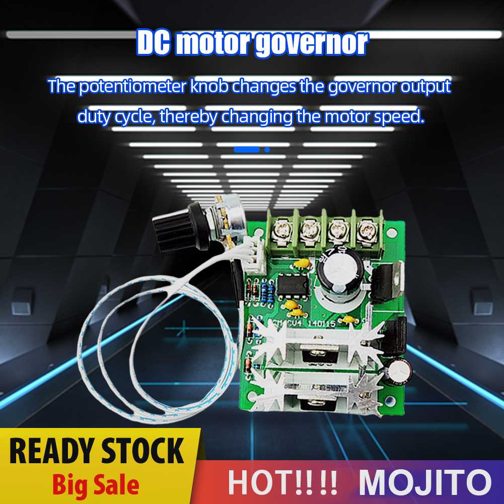 Dc6v-30v Motor Speed Controller 20A DC PWM Motor Gubernur Drive Module 21kHz