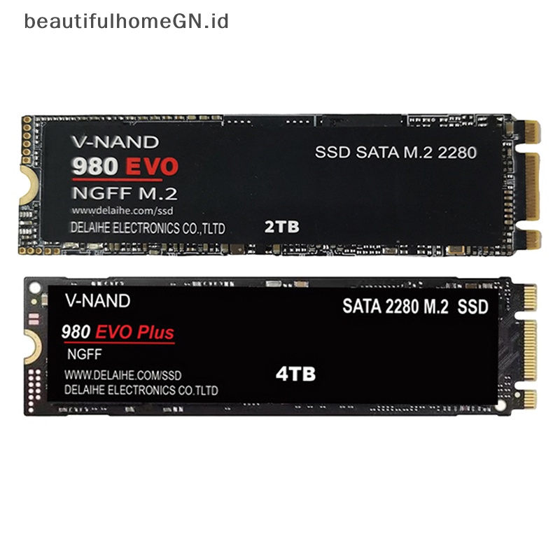 {Cantik} Sata 2280m.2 SSD NGFF 980evo Plus Hardisk Internal Solid State Drive 128GB M.2 2/4TB Untuk Komputer laptop~