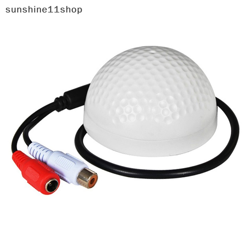 Sho Sound Monitor Audio Pickup Microphone Untuk Kamera Keamanan Pengintai Video CCTV IP Camera N