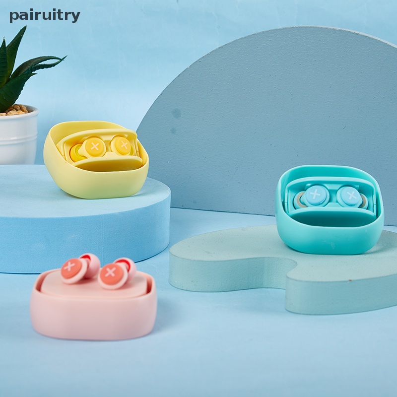 Prt Silicone Earplug Sleep Ear Plugs Peredam Kebisingan Peredam Suara Sumbat Kecil Wanita Memory Foam Plug Anti-noise Earmuffs PRT