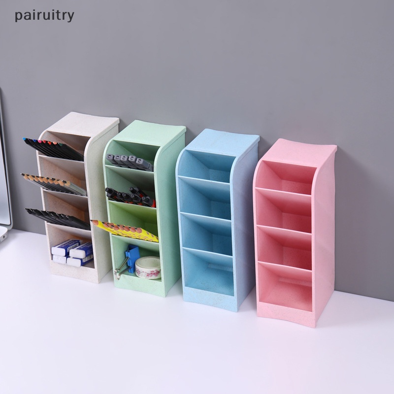 Prt Kantor Belajar Kosmetik Serba Serbi Organizer Slant Insert Matte Storage Pen Holder PRT