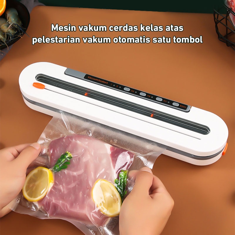 olla Vacuum Sealer Machine  Automatic Vacuum Packing Machine, Compact Food Sealer Vacuum for Food Preservation Dry