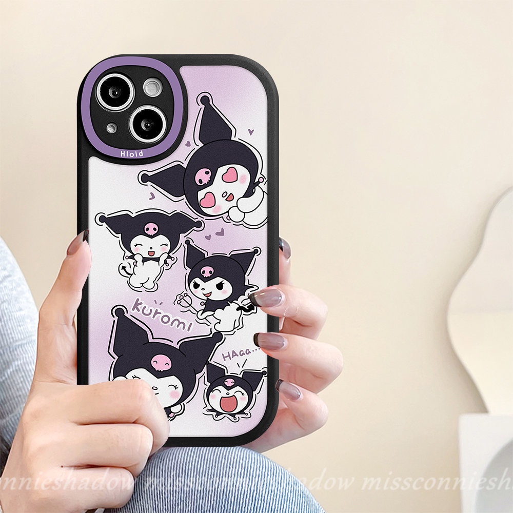 Kartun Kuromi Melody Case Untuk Realme C53 C12 C25Y C55 C15 C30 C17 C21 GT C30s C20 C35 C21Y C3 6s 5 5i 7i 6i 6 8i 8 10 Pro 8 9i C31 C11 C25s C17 10Pro+ C20A Lucu Lembut Sarung Hp