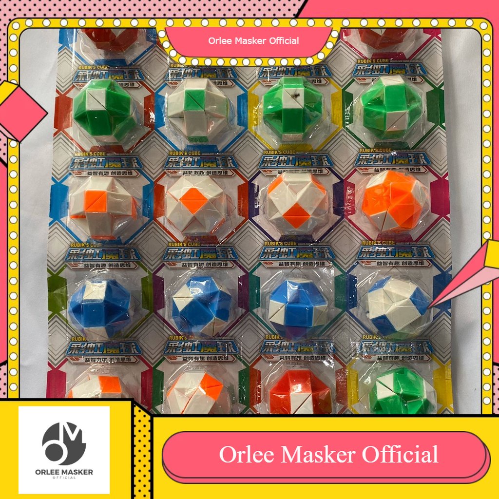 RUBRIK CUP KECIL ANAK BULAT CUBE