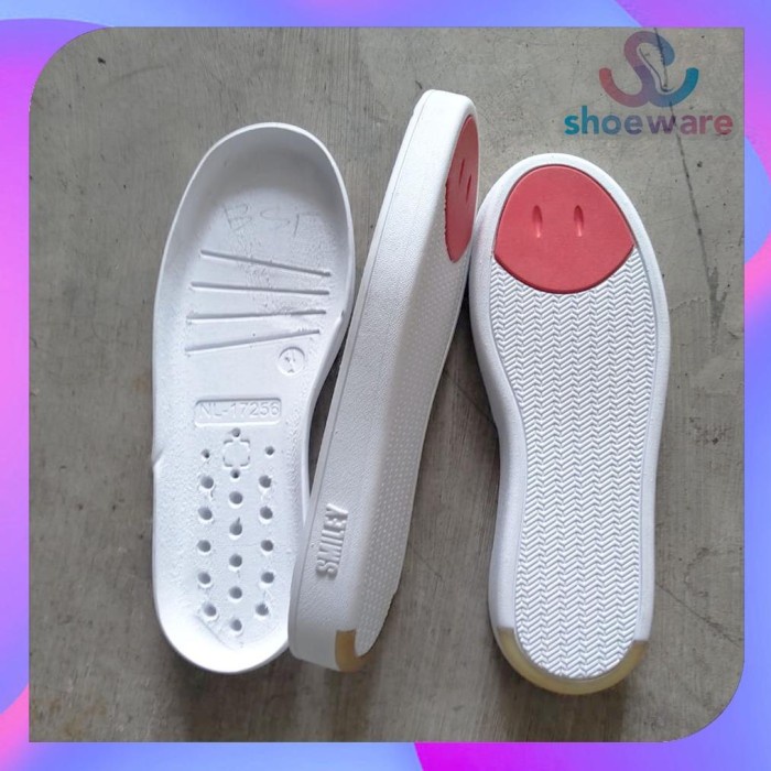 outsole sepatu sneakers outsol smiley sol