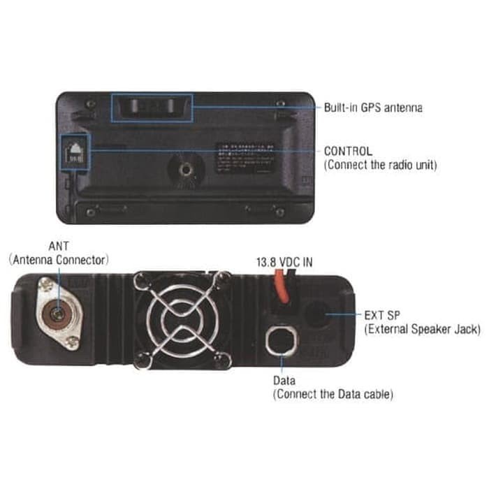 Yaesu FTM-400XDR Rig Dual Band GPS C4FM FDMA Mobile Radio FTM400 XDR