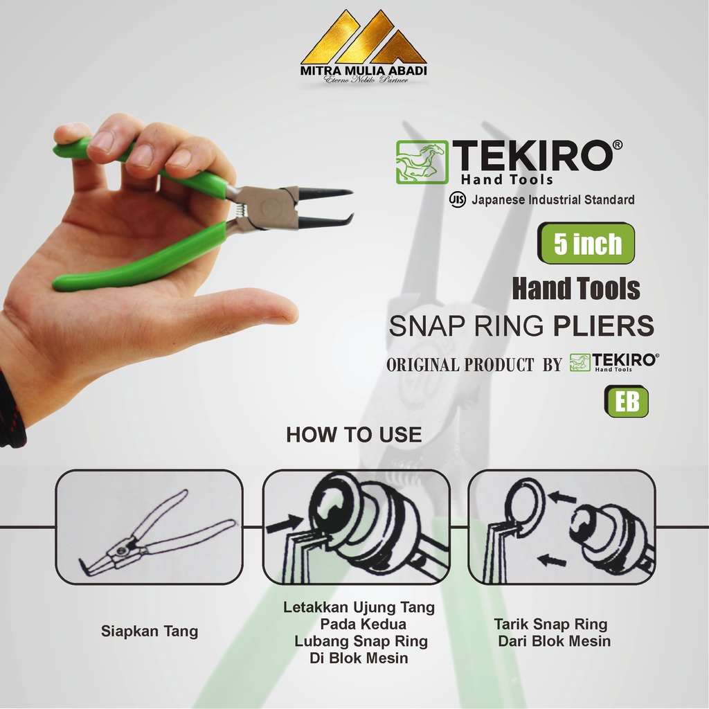 TEKIRO TANG SNAP RING EB  5&quot; I TANG SNAPRING TEKIRO EB 5&quot;