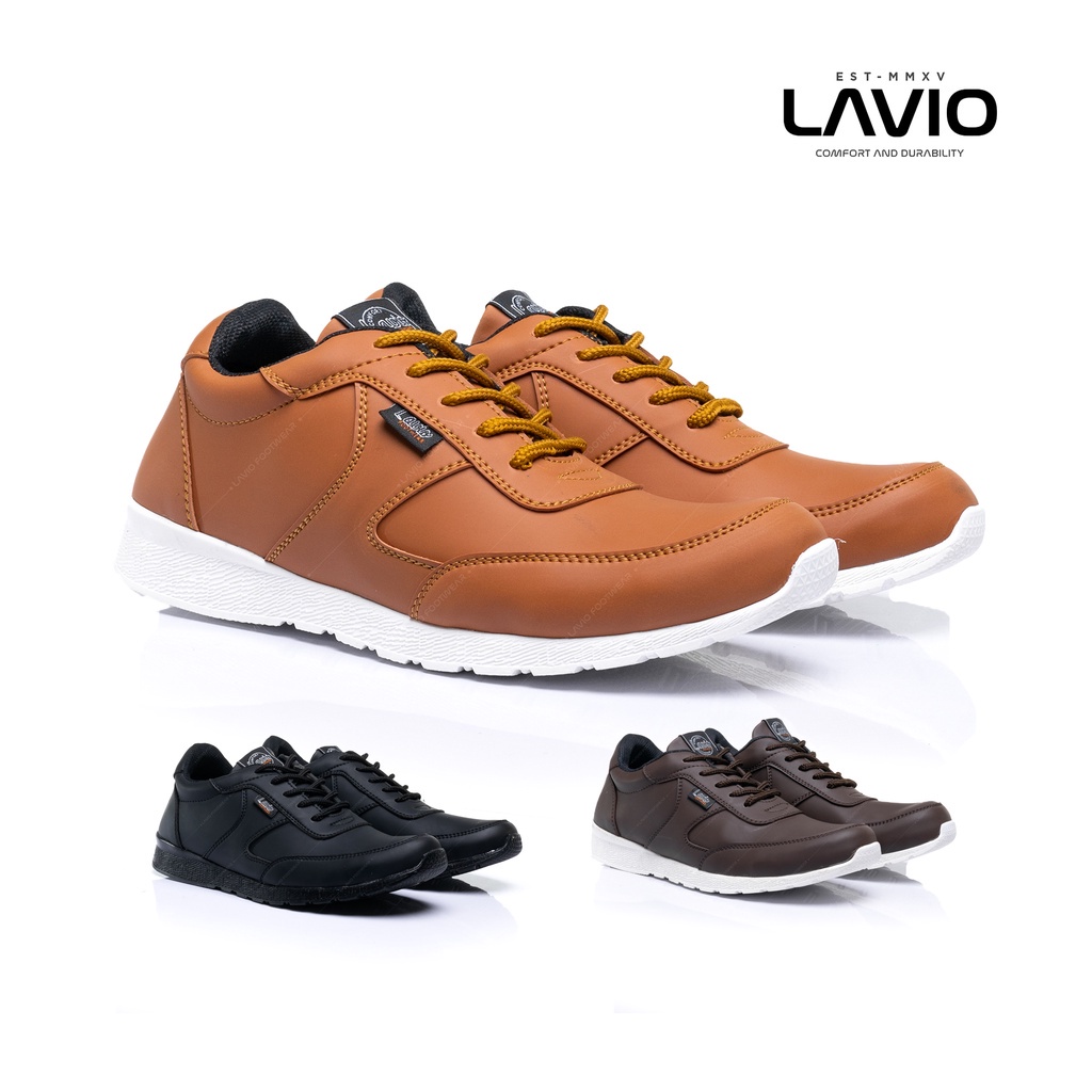 Lavio Sepatu Pria Sneakers Safety Original Lexa