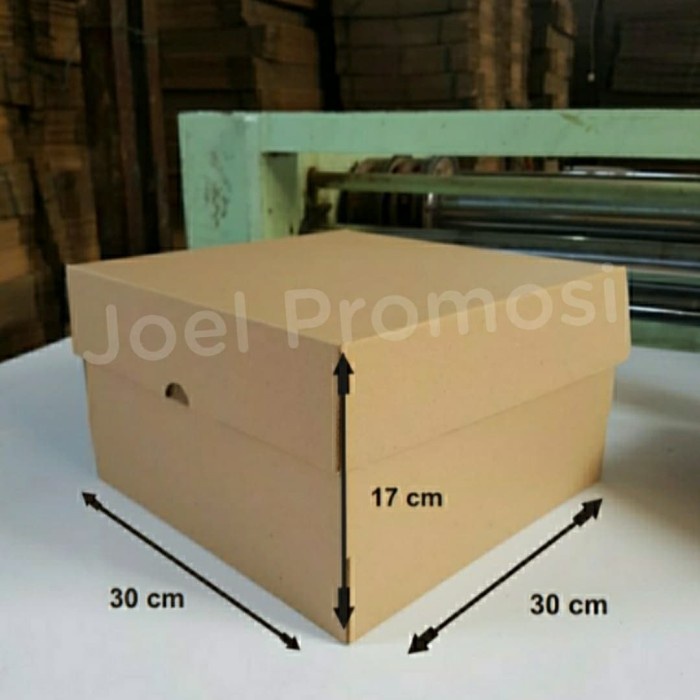 

Kardus 30 x 30 x 17 cm/Box/Karton Packaging/Dus Bolu/Kue Tar