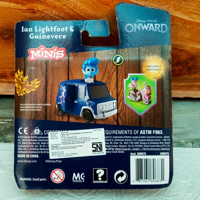 Disney pixar minis onward - lightfoot & guinevere