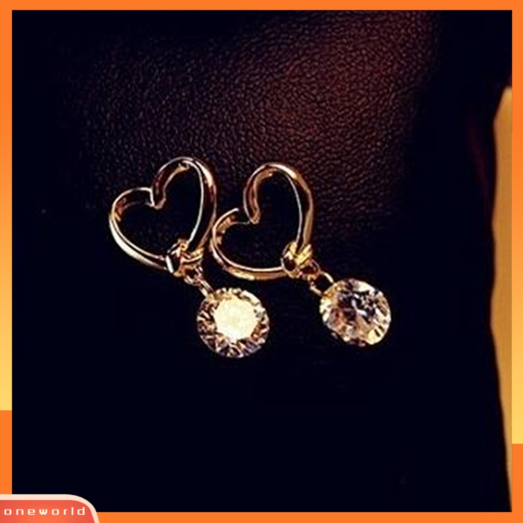 [WOD] Anting Ikatan Simpul Desain Mutiara Imitasi Paduan Yang Indah Perhiasan Hadiah Ear Stud Untuk Pesta