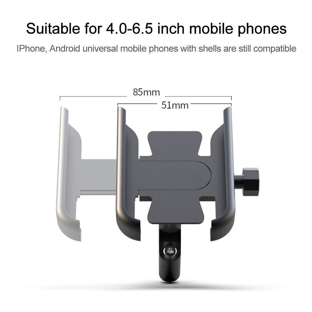 R-FLOWER Sepeda Phone Holder Stang Motor Tahan Lama Aluminium Alloy MTB Jalan